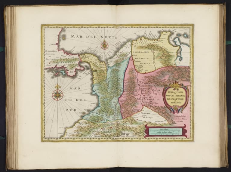 Terra Firma et Novum Regnum Granatense et Popayan — Atlas Maior