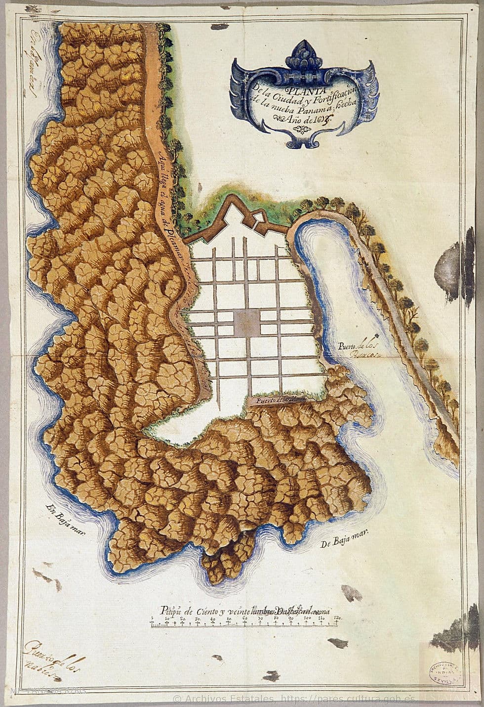 Ciudad y fortificación de la nueva Panamá