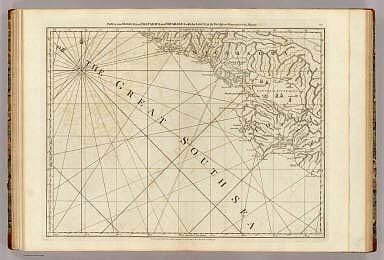 Part of the provinces of Costa Rica and Nicaragua with the lagunas