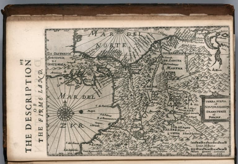 The description of the Firme Land. Terra Firma et Novum Regnum Granatense et Popayan